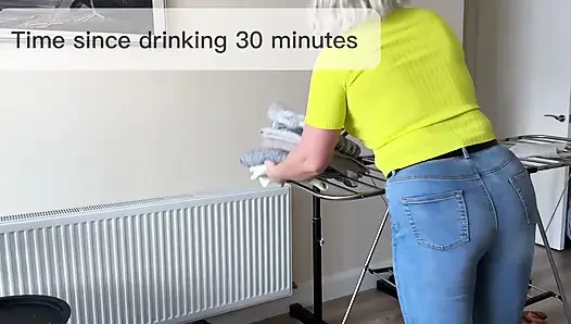 Meine Jeans Nach Dem Falschen Dummen Video Benetzen