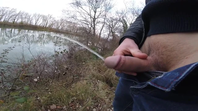Piss on the lake