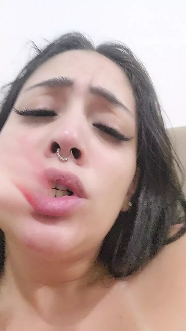 Ride dildo and hard masturbation