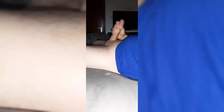 Big White Cock Gets Jerked Until Cum 2