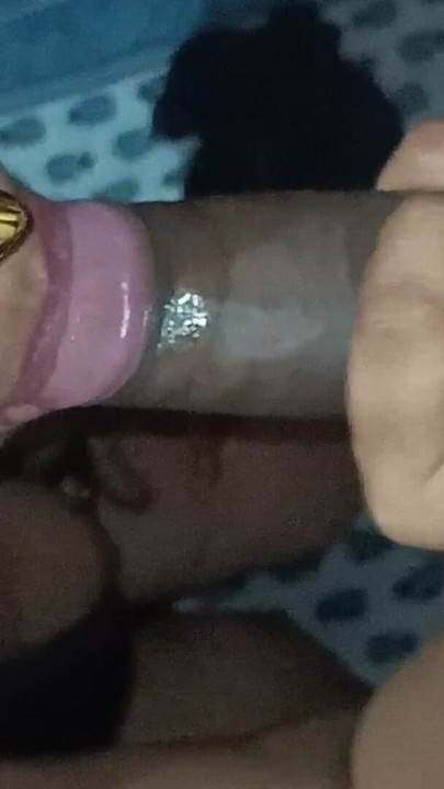 Mallu hot wife seethal blowing her boyfriend's cock at night | Clip 1