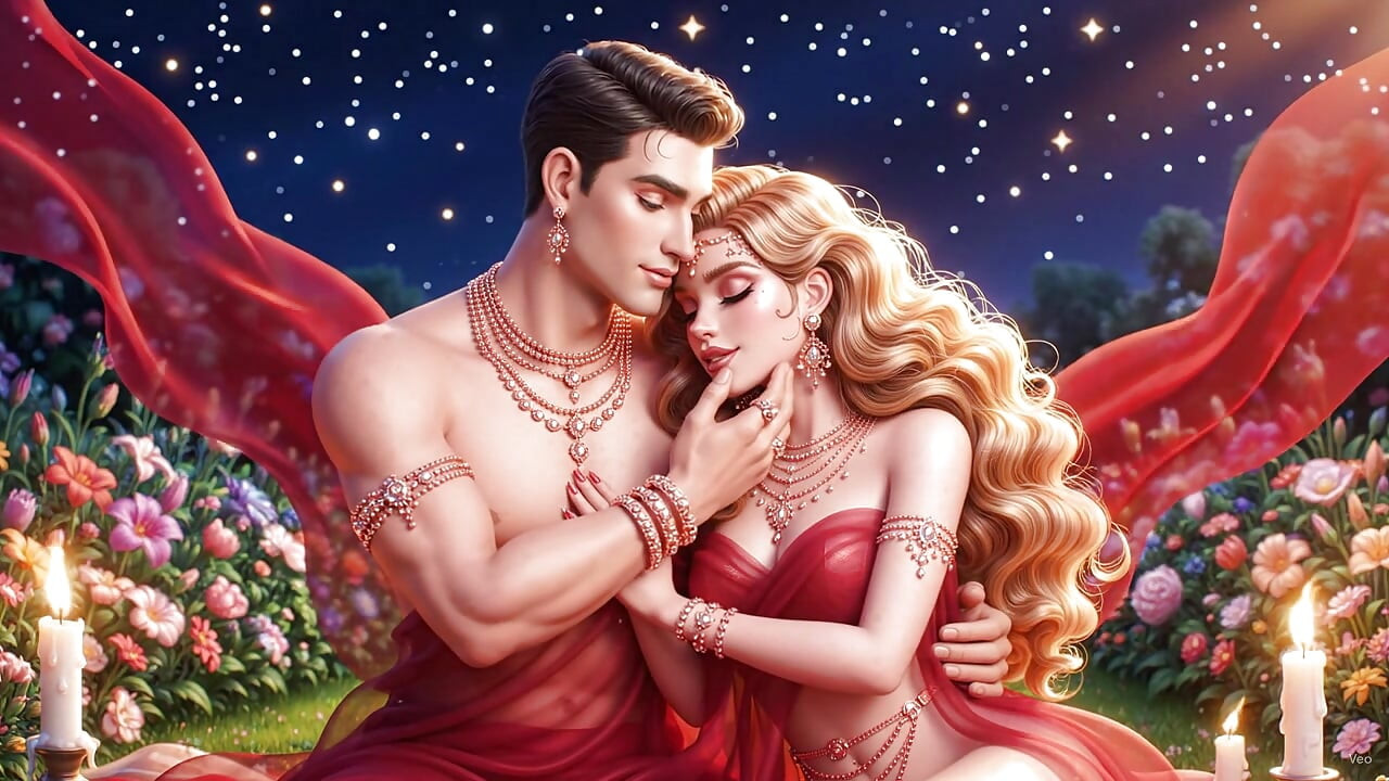 Desi Indian Couple Ki Pure Passion Night - Gold Jewelry Mein Sexy Girl Aur Muscular Boy Ki Hot Chemistry