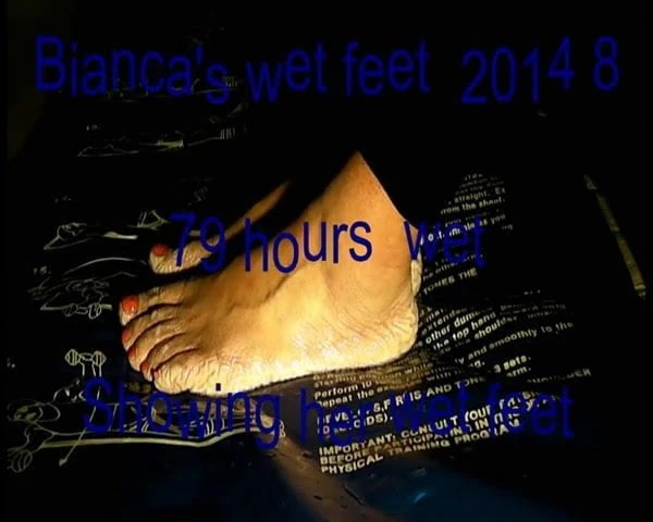 Bianca's wet feet 2014 part 7