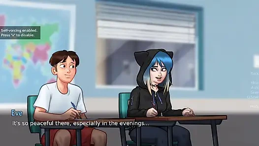 Summertime saga 1st day at college