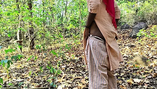 Ritika had gone for a walk in the forest to beat someone's ass, but I brought her into the house and left her