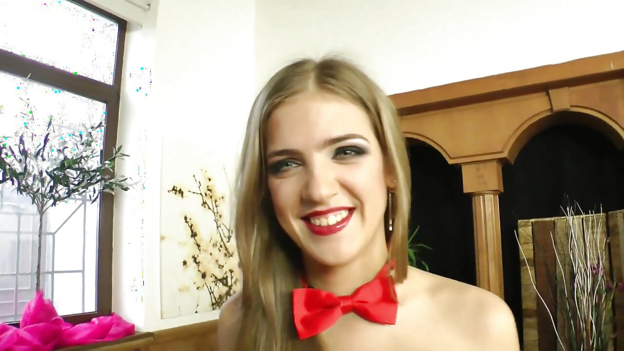 Jana nimmt den riesigen schwanz von Omar Galanti in den arsch