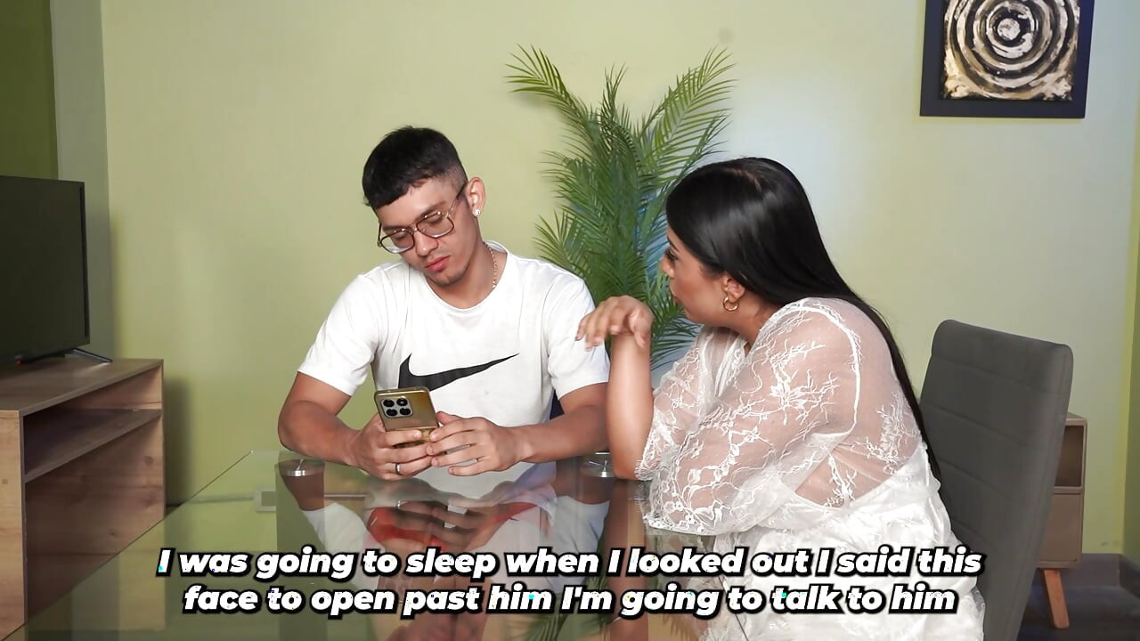 Busty stepmother learns her stepson has never had sex, so she wants to be his first.