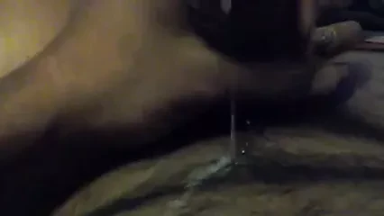 Desi girl friend giving hot closeup blowjob