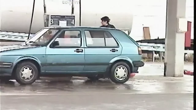 Tankstellen Luder anbgeschleppt