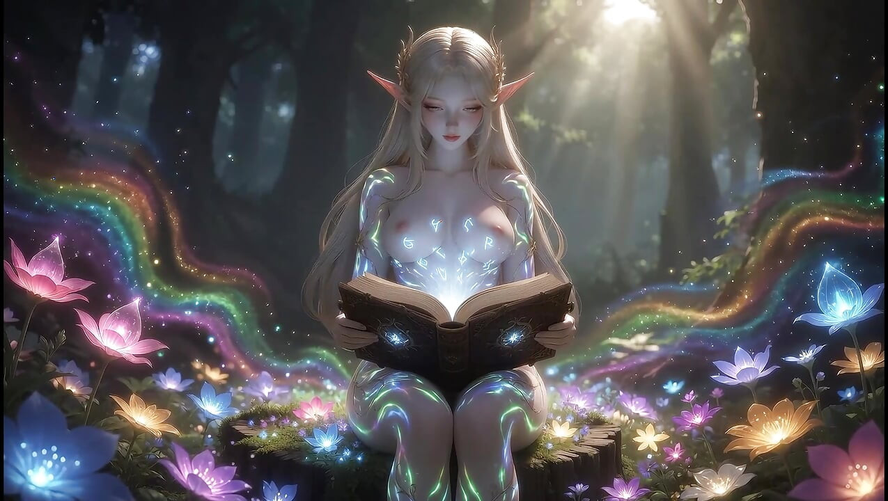 AI - The Silver Garden – An Intimate Elf Tale Chapter 1 - EN
