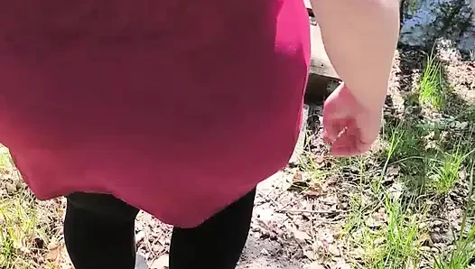Tits banging on high stand