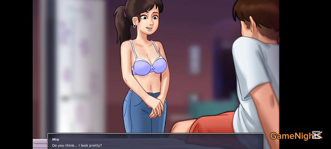 Summertime Saga Mia Full Scene Hot game Walkthrough
