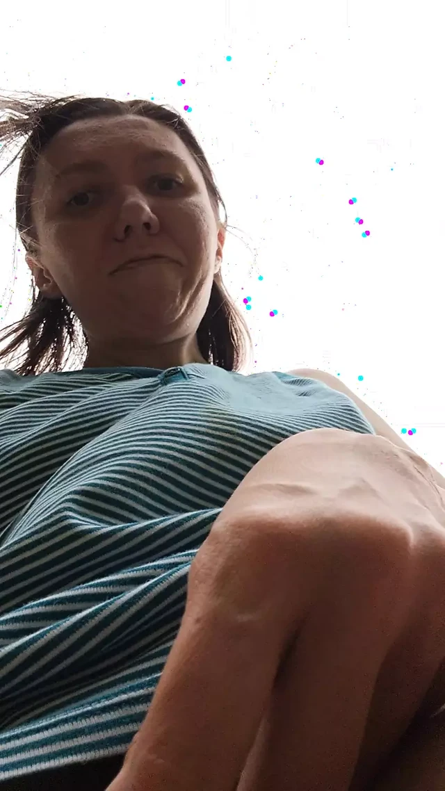 Masturbation hairy pussy outside
