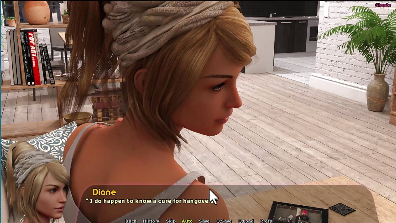 Haley Story #7 - Haley couldn't say no to the dick in bed...Diane Fucked Johannes in the living room