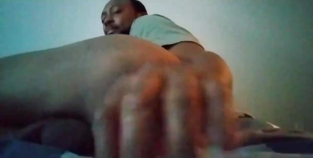Anally Penetrated by 11 Inch Dildo