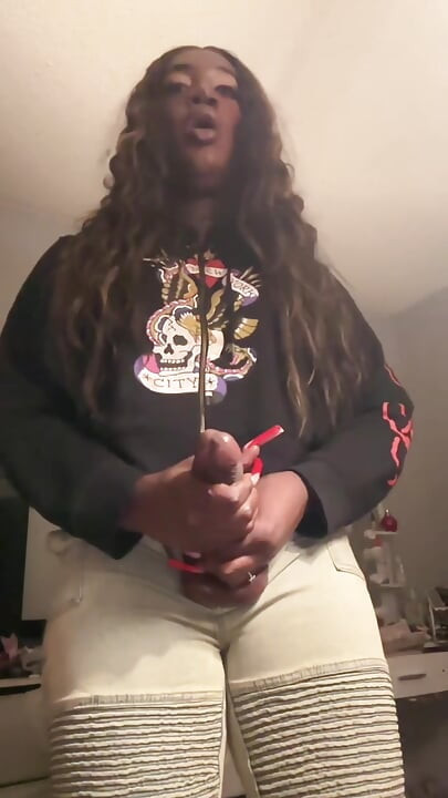 BLACK TRANS MONSTER DICK TEEN CUMPILATION (45 CUMSHOTS!!!)