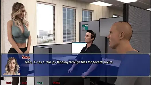 Istri kantor #20 - orang asing crot di pantat Stacy.