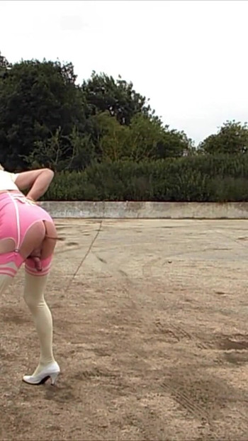 Spectacular moment from "Tranny Ass Milk Squirting Compilation #1"