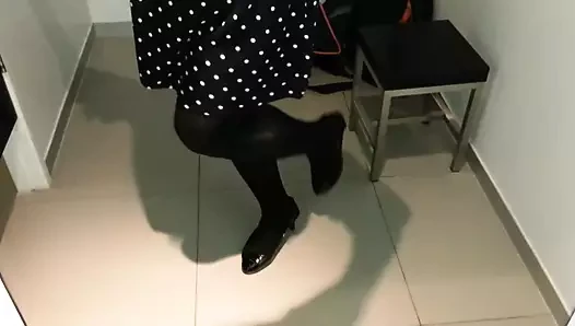 Pump porn video – Black Patent Pumps with Pantyhose Teaser 29
