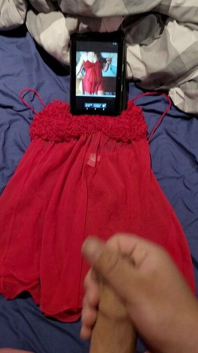 Jerking off with friends lingerie 5