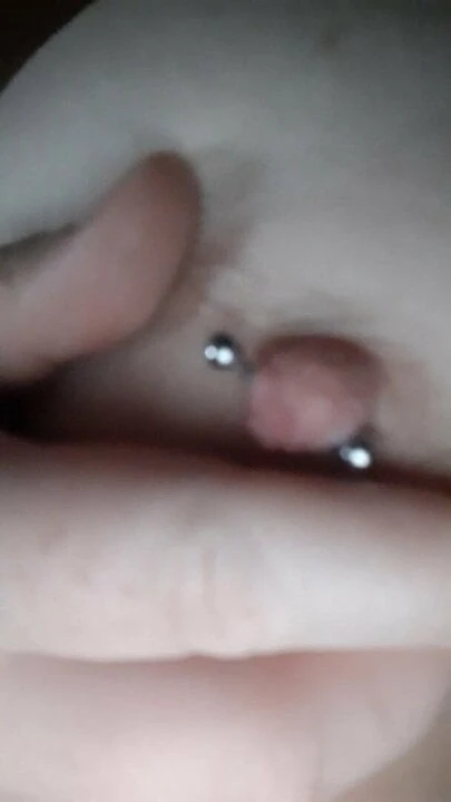 Nipple piercing