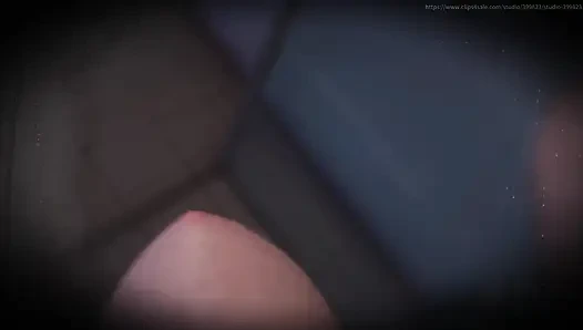 B029 Trapped in the Floor, the Slave Bathes the Queen. POV Objectification, Anal Licking, Foot Licking, and Vaginal Licking Rimm