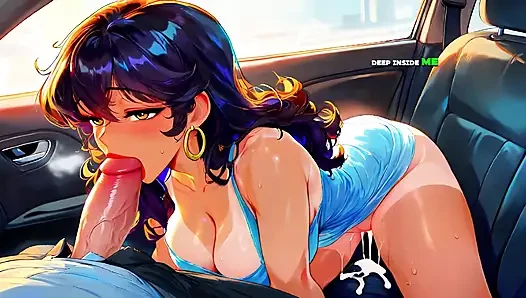 Betrayed 39-year-old Latina Wife Gets Fucked Hard by Taxi Driver on the Road - Ai Animation