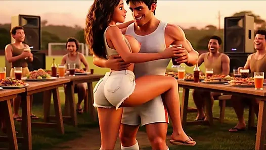 Güzel genç Natalia saf tutkuyla dolu yoğun bir geceden sonra bekaretini güçlü komşusuyla kaybediyor