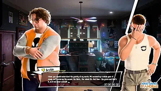 Freshman Project Sex Gameplay Part 1 - Ethan’s First Chaotic Night at the Tavern