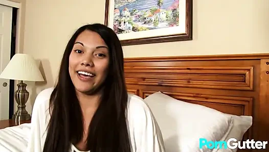 Lustvolle latina selena will einen harten schwanz