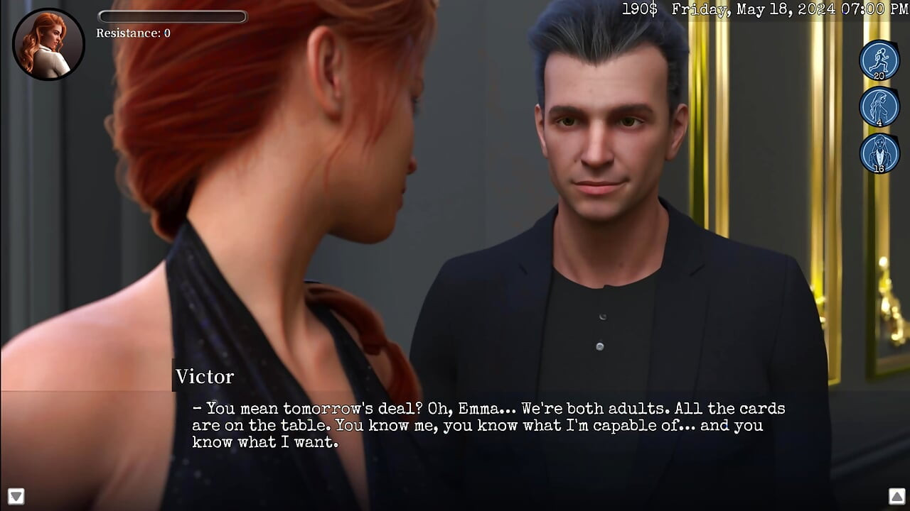 Limitele moralității 21 Emma i-a permis lui Victor să o fută