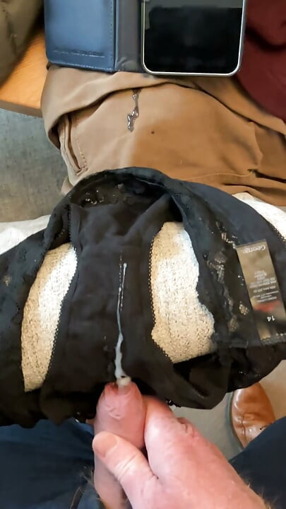 Cumming on another man’s wife’s knickers