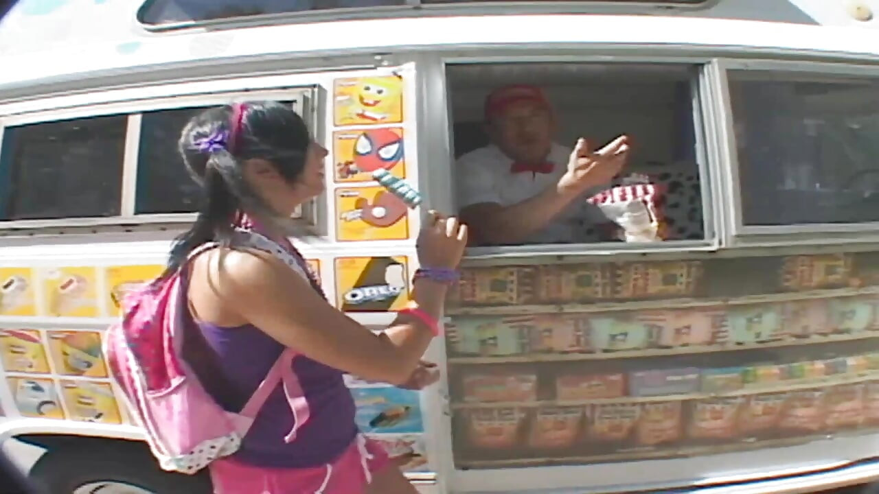 Teen gets picked up and fuck