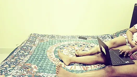 Step Sister Shares Bed with Indian Elder Brother at Home.