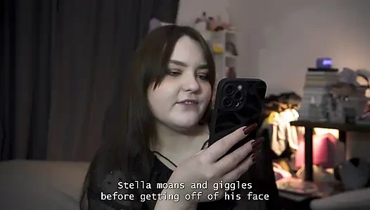 Cerita porno - mereka berbagi ciuman penuh sperma bersama setelah ngentot pegging yang manis