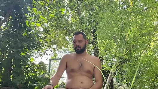 Boy in the woods