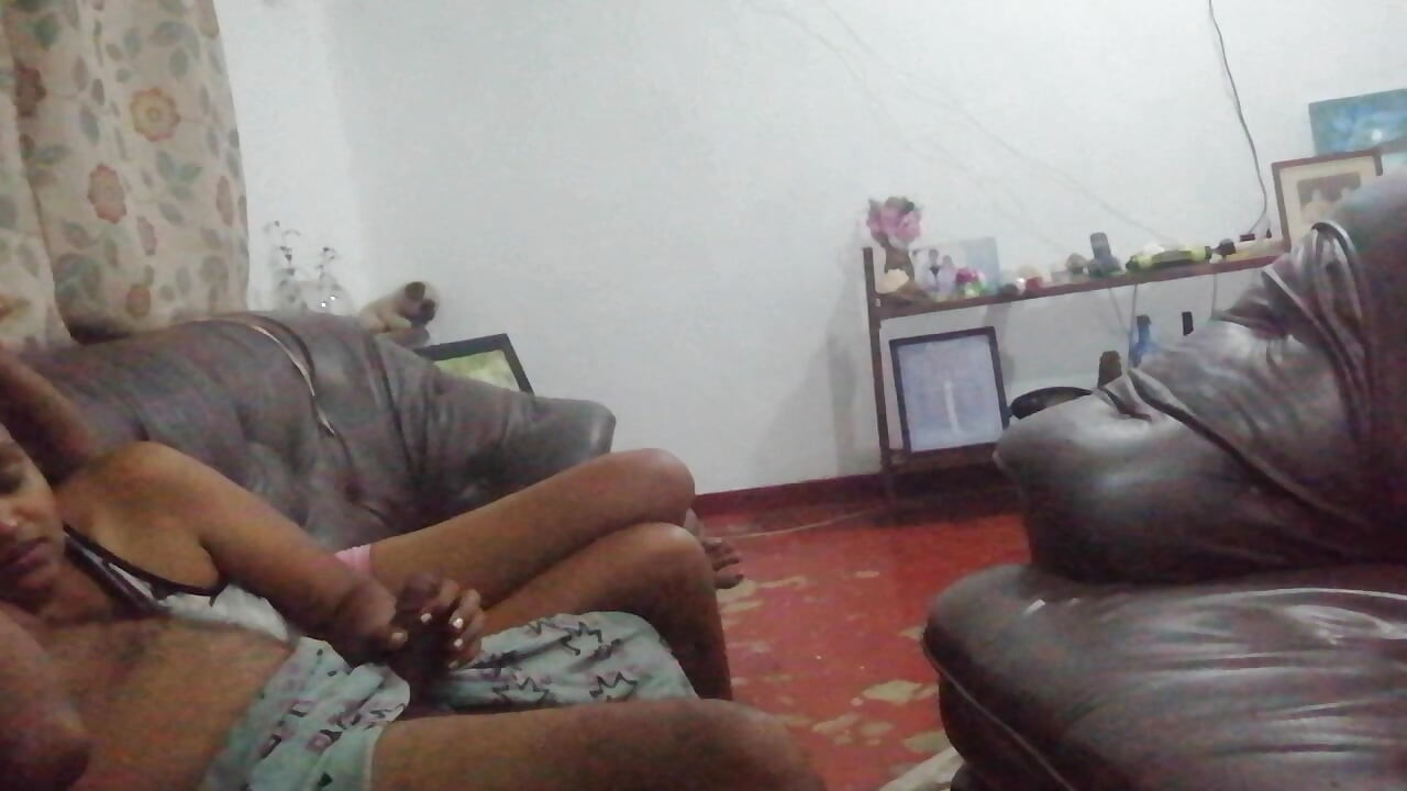 Father in Law's Gigantic Dick Hangs Out Under His Sarom for Step Daughter