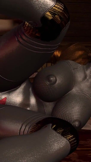 Ikonický okamžik od "Twins Sex scéna v Atomic Heart l 3D animace"