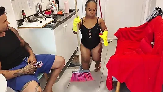 Bir devin cüce - büyük zenci