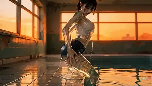 Crystal Clear Jelly Bounce - tembus pandang dan gondal-gandul