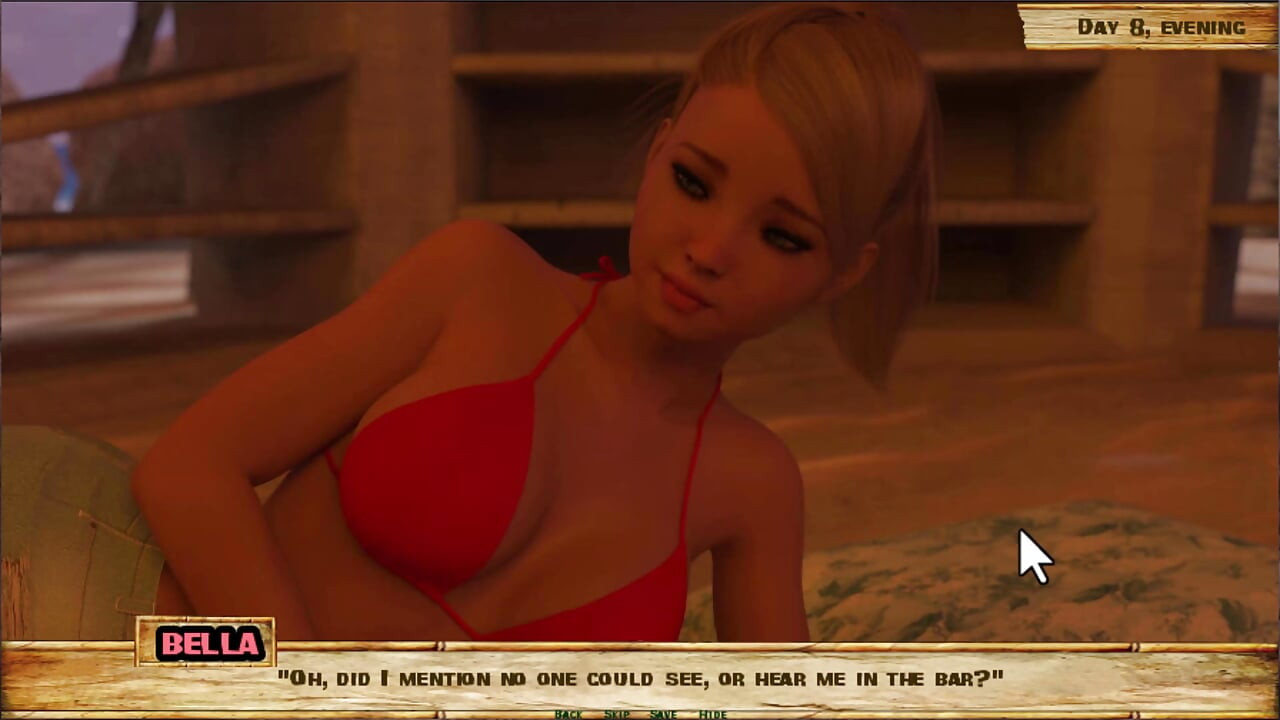 Müstehcen ada #8 - bana elle muamele çekti