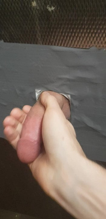 Big dick at cologne University glory hole