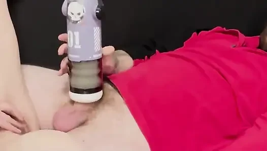 I Give My Neighbor a Sex Toy - Lollolara91 Cums in My Mouth