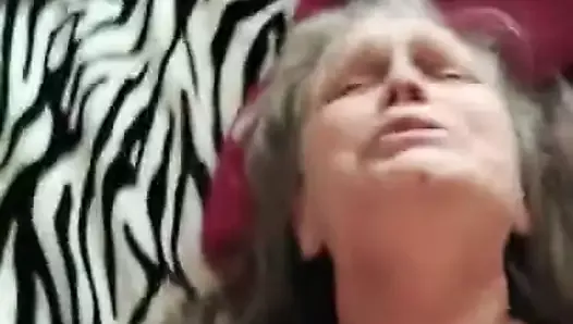 Granny on her back getting fucked PT2