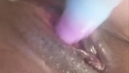 Using Dildo in All Her Holes, Even From Ass to Mouth