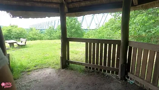 Pantat bahenol pelacur sange rambut pirang ini dientot habis-habisan