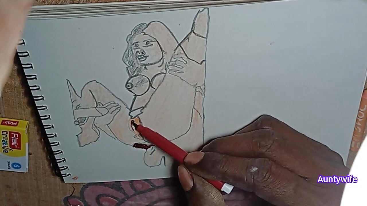 First Time Wife Shared With Friend Emotional Drawing Art