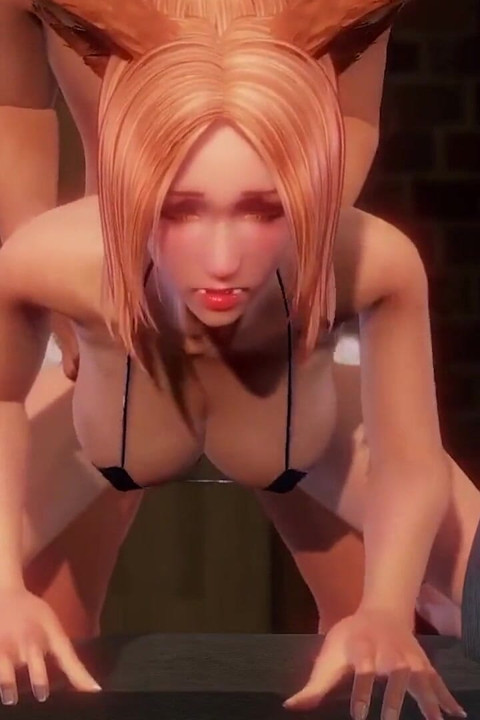 Sürtük foxgirl ile seks