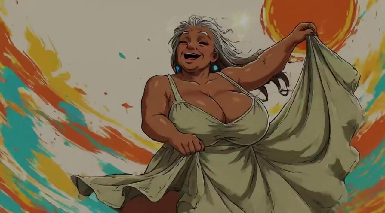 Big Boob Grans Dancing Animation