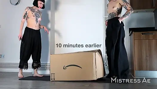 What’s in the Box and Why? Mummified Drone Anal Fisting Birthday Celebration